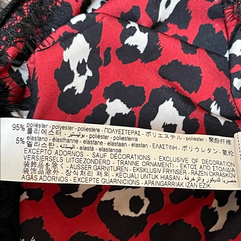 Zara leopard print camisole midi dress - Picture 8 of 10